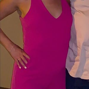 CRYSTAL SKY Pink Jumpsuit Medium